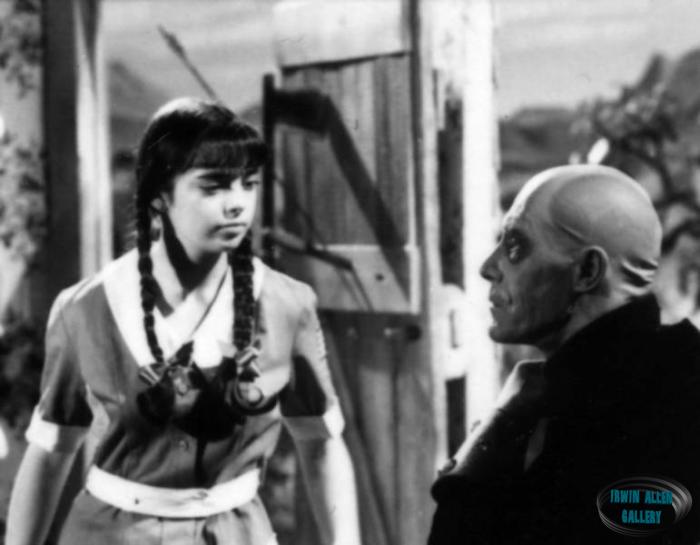 Angela Cartwright with John Carradine