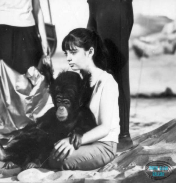 Angela Cartwright with Debbie the Bloop