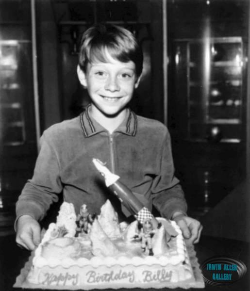 Bill Mumy with Birthday Cake