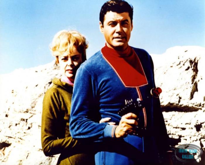 June Lockhart and Guy Williams