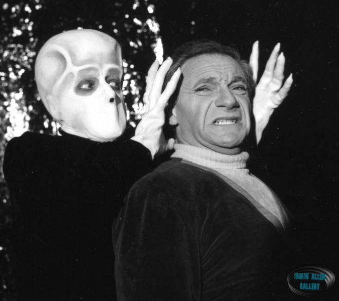 Jonathan Harris with an Invader