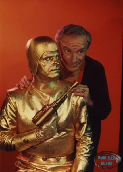 Dr Smith with the Golden Man