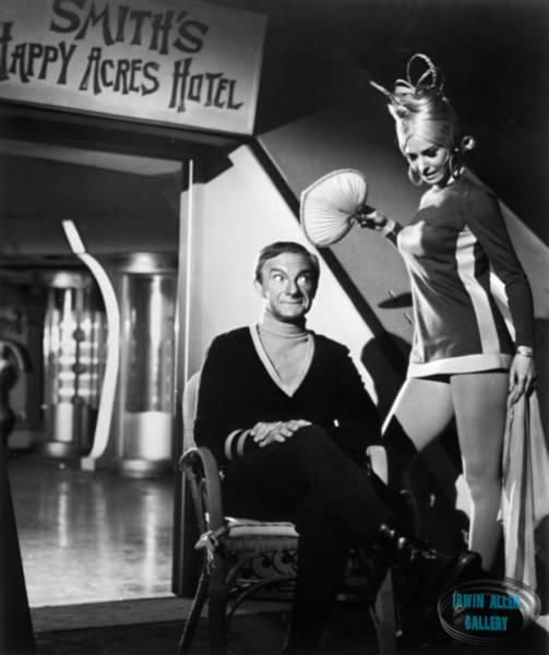 Jonathan Harris and Edy Williams