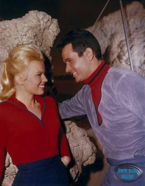 Marta Kristen and Mark Goddard