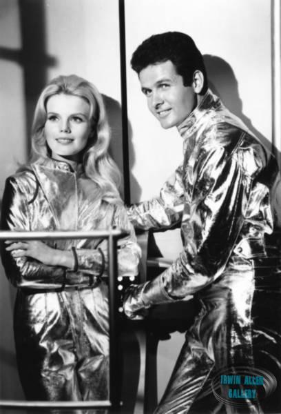 Marta Kristen and Mark Goddard