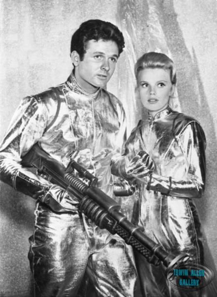 Mark Goddard and Marta Kristen