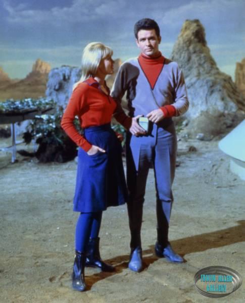 Marta Kristen and Mark Goddard