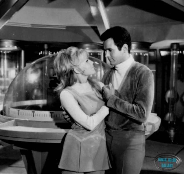 Marta Kristen and Mark Goddard