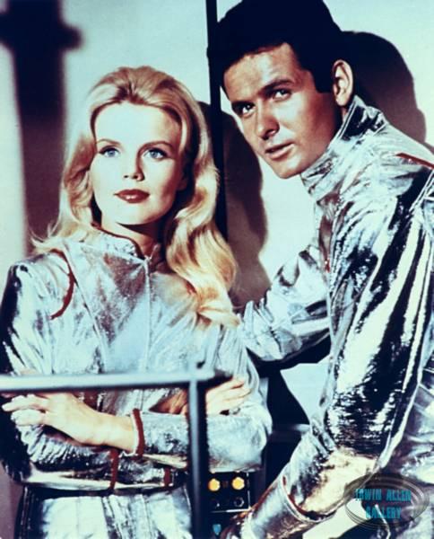 Marta Kristen and Mark Goddard