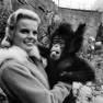 Marta Kristen with Debbie the Bloop