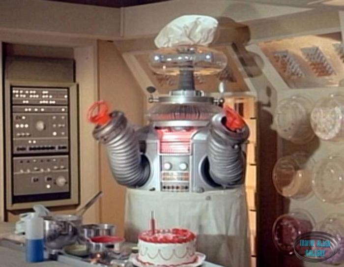 Robot Bakes a Cake in Fugitives in Space