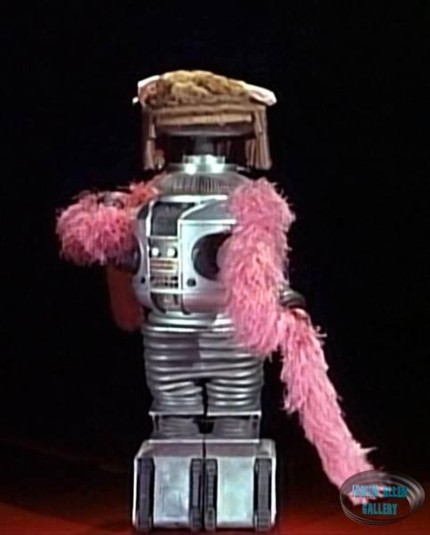 Robot in Space Beauty