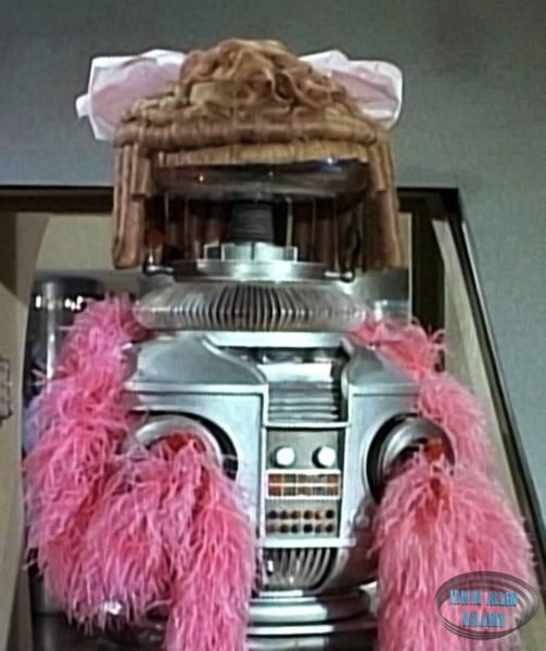 Robot is a Space Beauty