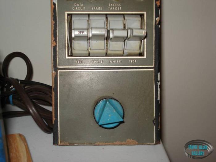 Flight Console Radar Panel Prop Switch Panel