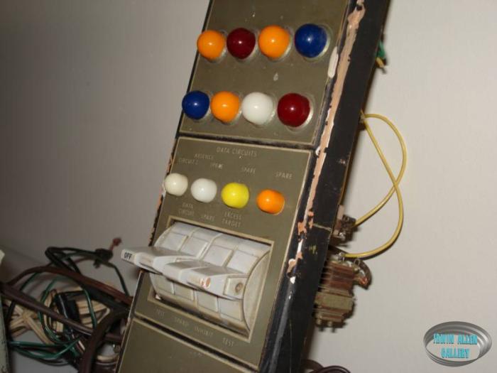 Flight Console Radar Panel Prop Switch Panel