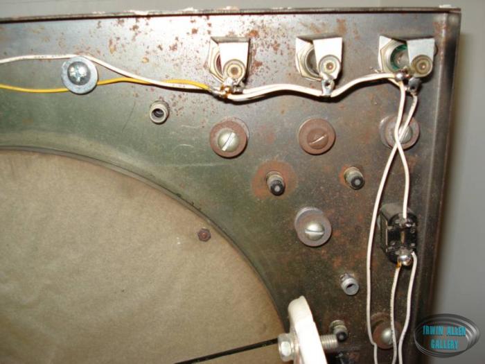 Back of Flight Console Radar Panel