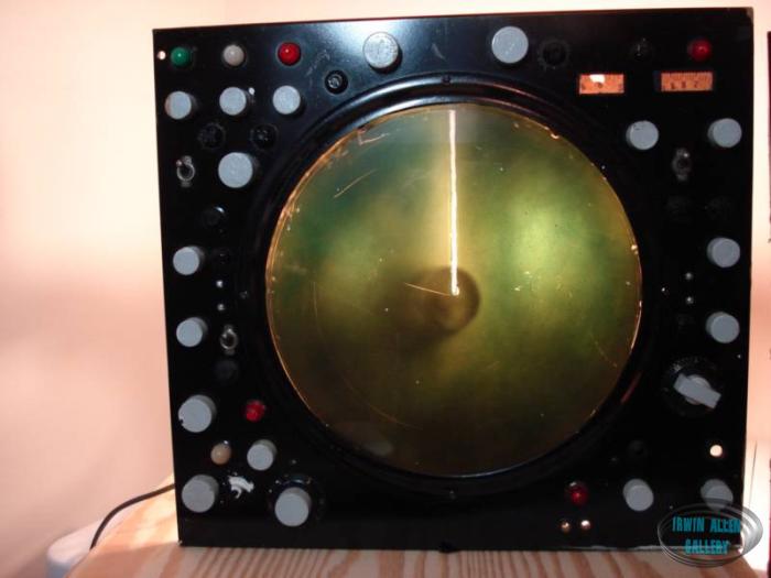 Flight Console Radar Panel Prop