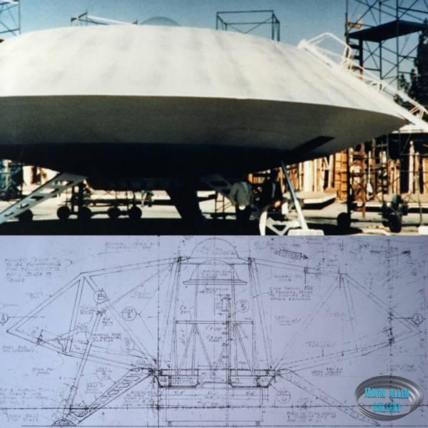 Full Scale Jupiter 2 and Blueprint
