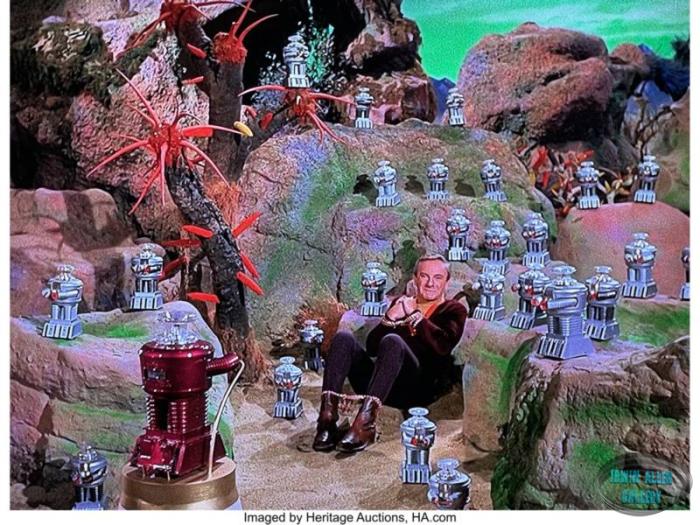 Screen Used Miniature Robot from The Mechanical Men