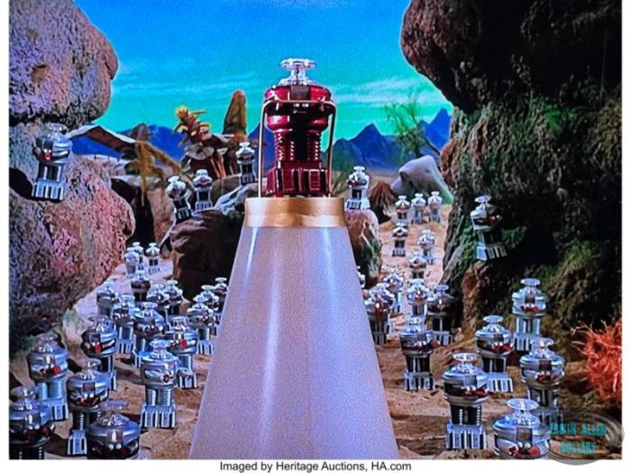 Screen Used Miniature Robot from The Mechanical Men