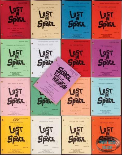 90 Autographed Original Lost in Space Scripts