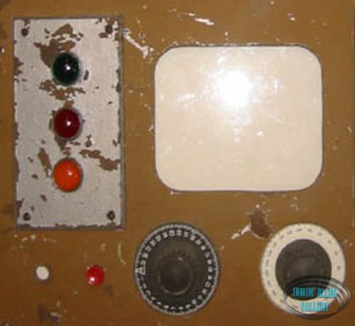 Original Seismograph Prop Faceplate