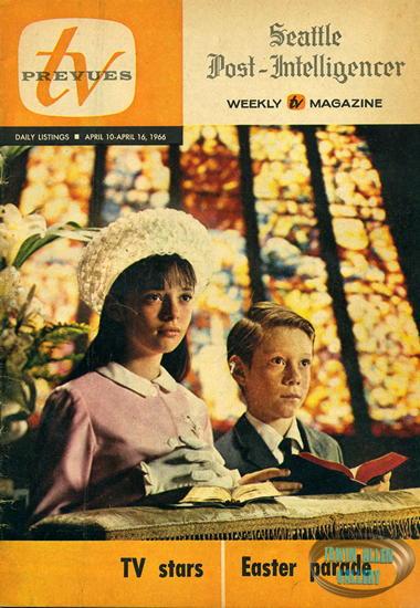 TV Prevues Seattle Post-Intelligencer 10-16 April 1966