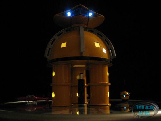 Mini Flying Sub and Deep Sea Lab Custom Display