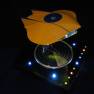 Moebius Flying Sub with Custom Base and Stand