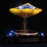 Moebius Flying Sub with Custom Base and Stand