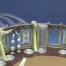 Moebius Models Jupiter 2 Interior