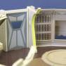 Moebius Models Jupiter 2 Interior