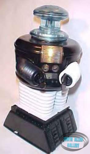 Remco "Anti-Matter" custom Robot w/lite chest and green-bubble!