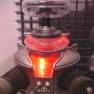 Robby the Robot and the B-9 Robot from Lost in Space episode: "War of the Robots"
