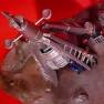 Custom built-up diorama from the Lost in Space television episode titled "Welcome Stranger"