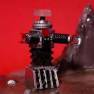 Custom built-up diorama from the Lost in Space television episode titled "Welcome Stranger"