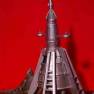 Custom built-up diorama from the Lost in Space television episode titled "Welcome Stranger"