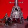 Custom built-up diorama from the Lost in Space television episode titled "Welcome Stranger"