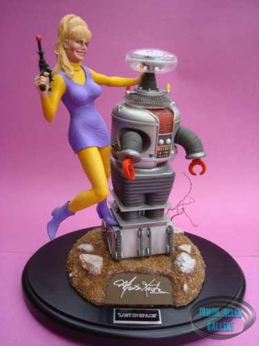 Jimmy Flintstone Judy Robinson with Polar Lights Robot