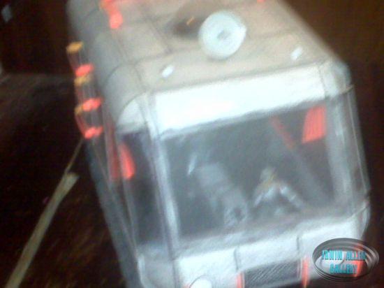 Paper model build of the Chariot