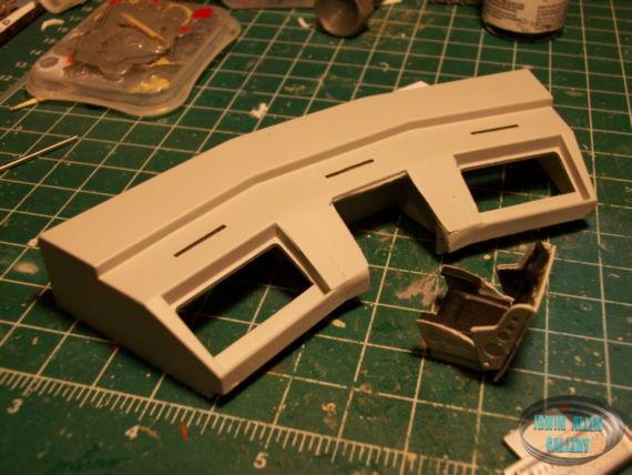 Customized Flight Couch pulled from Main Console