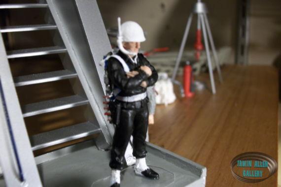 Moebius Models Season One Jupiter 2 Customized Build