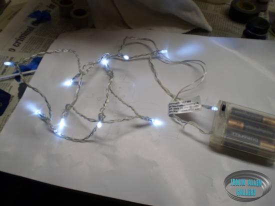 Mike's lighting kit for Moebius Flying Sub Build
