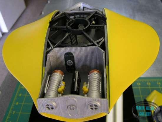 Flying Sub with fully detailed interior/exterior