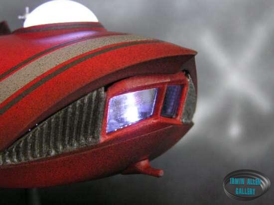 Lighting and weathering effects on the Spindrift
