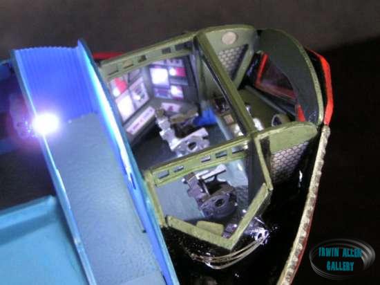 Fully detailed Spindrift interior with Fiber optic effects