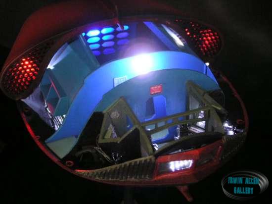Fully detailed Spindrift interior with Fiber optic effects