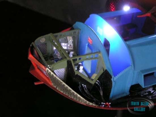 Fully detailed Spindrift interior with Fiber optic effects