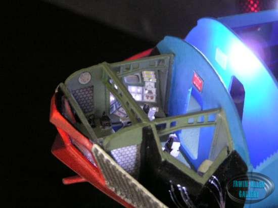 Fully detailed Spindrift interior with Fiber optic effects