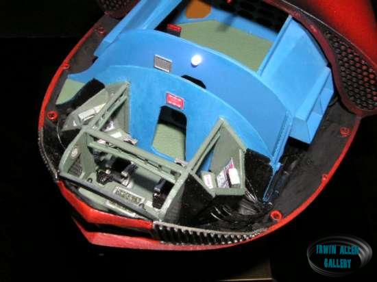 Fully detailed Spindrift interior with Fiber optic effects
